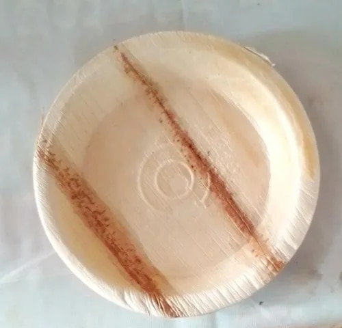 Round Areca Leaf Plate 8"