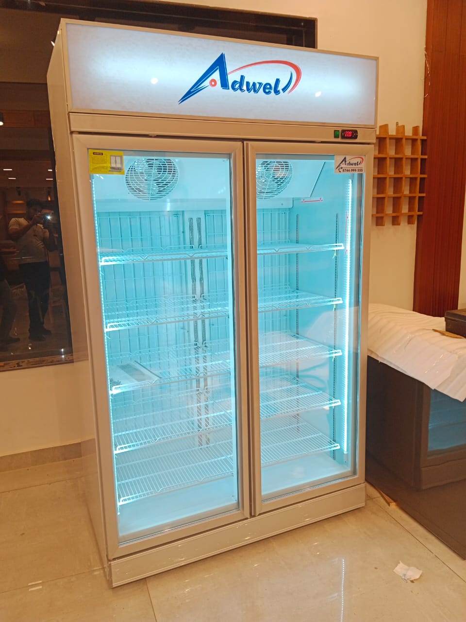 Vertical Glass Door Freezer in Siliguri ADWEL INDIA PRIVATE LIMITED, New Delhi