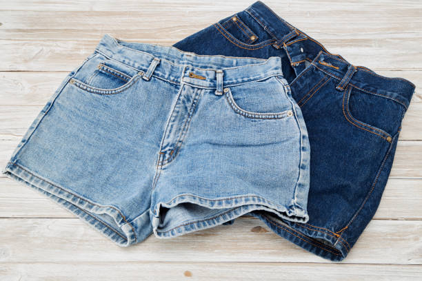 Denim shorts are a p
