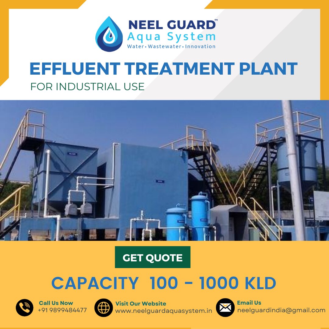 Effluent Treatment Plant Neel Guard Aqua System Water Treatment, Delhi