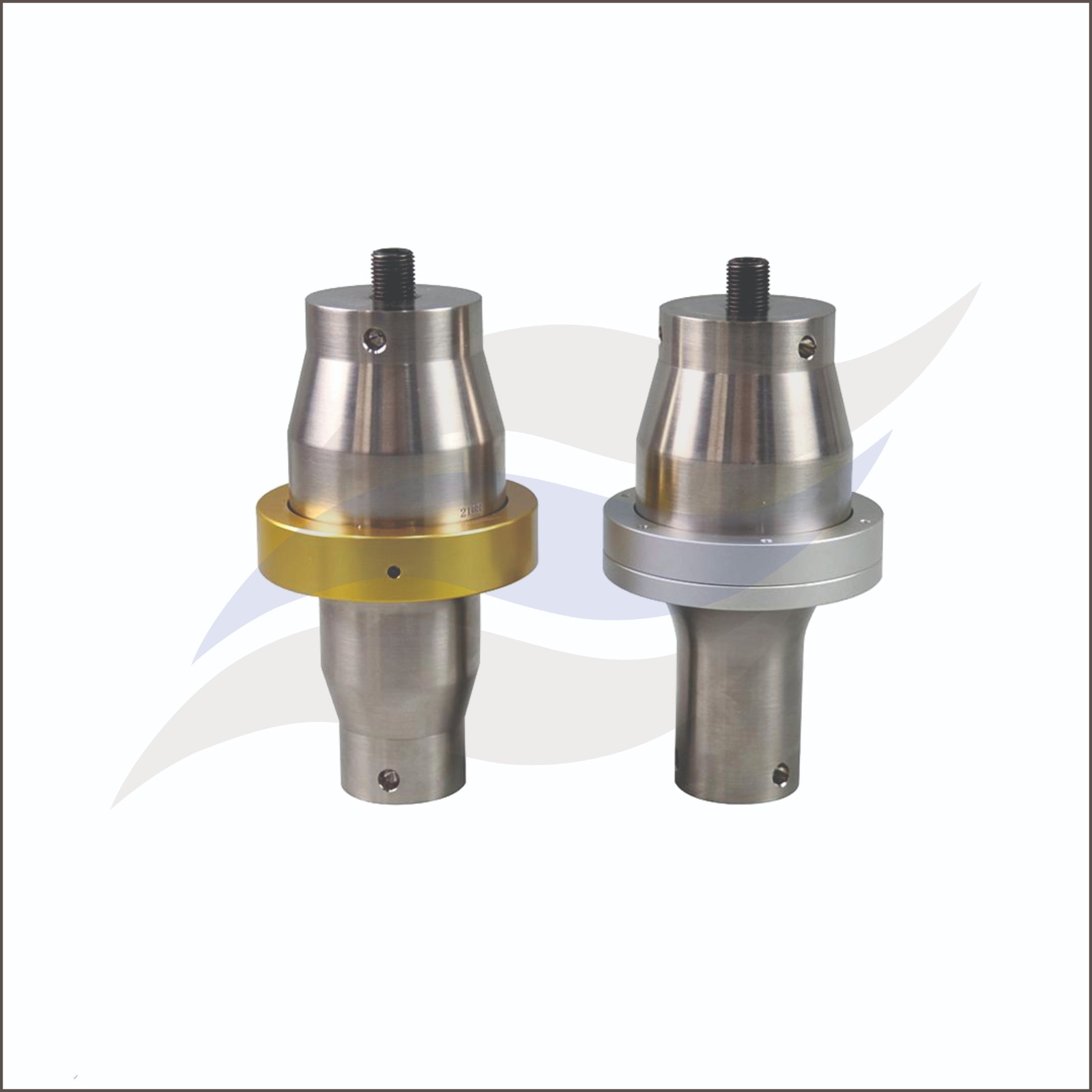 Ultrasonic Booster is a device that is used to amplify the amplitude or power of ultrasonic waves. Ultrasonic waves are sound waves that have a frequency above the range of human hearing, Ultrasonic boosters can be designed in a variety of shapes and sizes, depending on the specific application. They are often made of materials such as titanium or aluminum, which have high acoustic transmission properties, and are designed to be resonance-matched to the frequency of the ultrasonic transducer. Ultrasonic boosters are typically used in ultrasonic cleaning and welding applications where the ultrasonic waves are used to break up and remove dirt and contaminants or to fuse two materials together. In these applications, the ultrasonic booster is placed between the ultrasonic transducer, which generates the ultrasonic waves, and the workpiece. The booster amplifies the ultrasonic waves, allowing for more efficient cleaning or welding.
