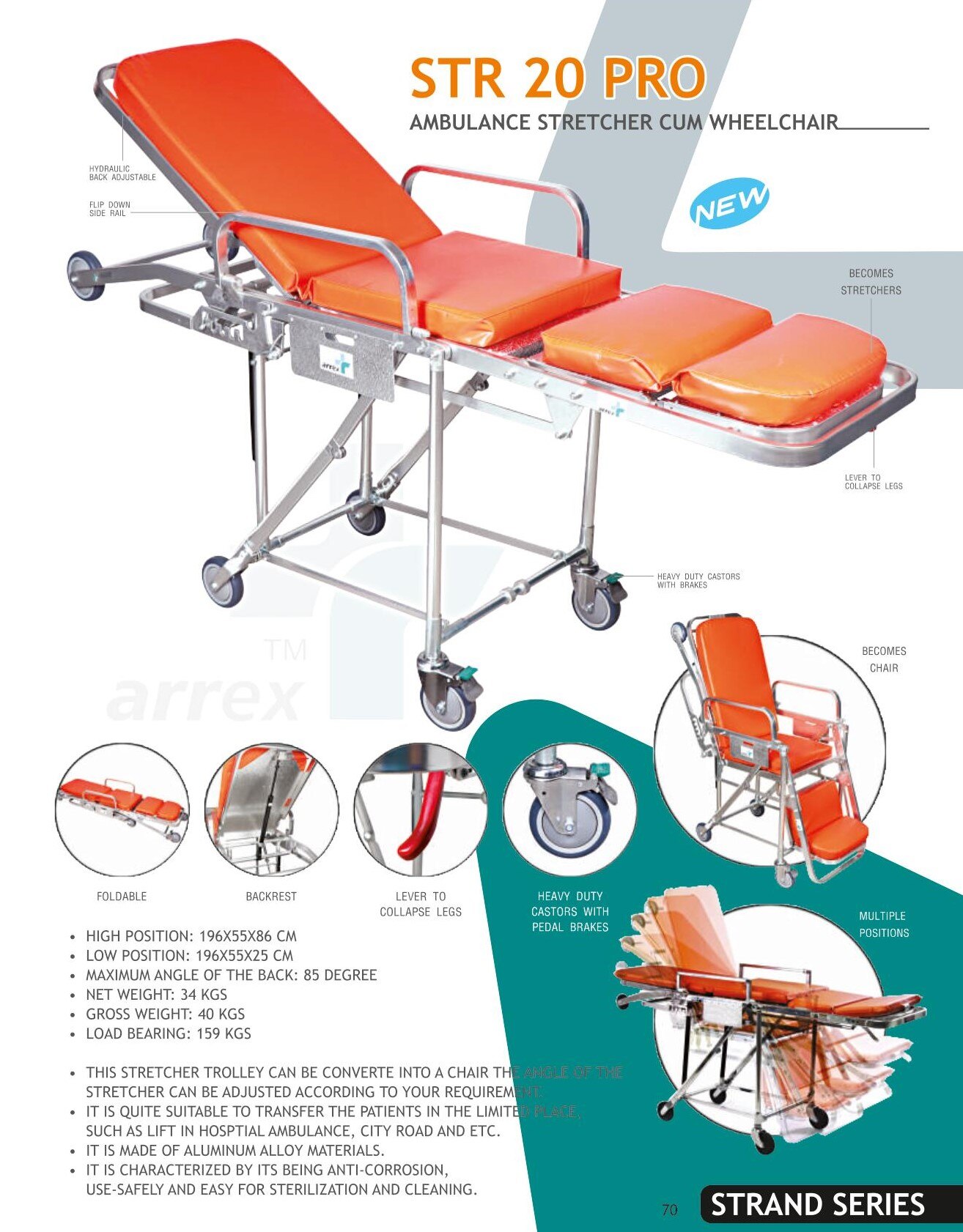 ARREX STR 20PRO AMBU