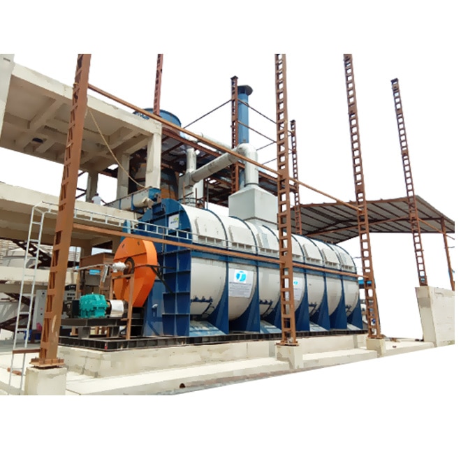 Rotary Tube Bundle Dryer is one of the most effective and energy dryers. Our design is at minimum temperature drying for superior quality output and low stream consumption. The wet feed material is fed into rotating drum, which consists of tube bundle inside it. The tubes are heated by means of steam/rhermic oil flowing inside. Tube and bundle rotates at slow speed in a stationery housing in which material passes over these tubes and material gets dried by heat of conduction.