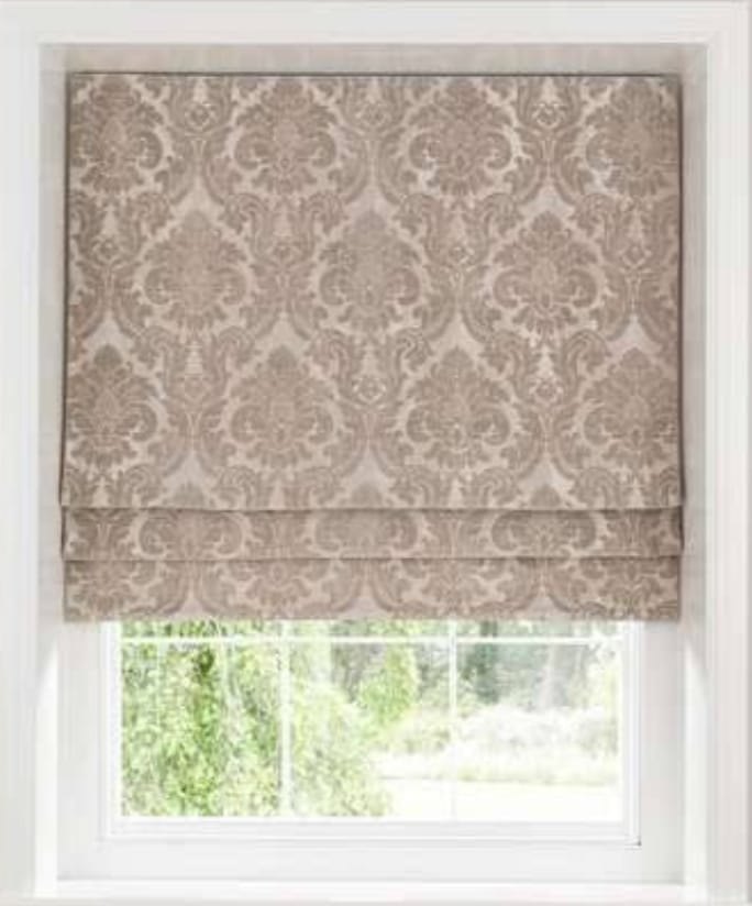 Roman blinds are made from fabric that is designed to pleat when raised. The blinds are constructed by mounting slats, which are connected to cords, into the back of a fabric panel. When the blind is lifted, the cords pull the slats together and force the blind to fold into pleats.Per sq. ft. Amount Rs.265For More Options Visit to Kharadi Store Or Call On 1800 210 1077