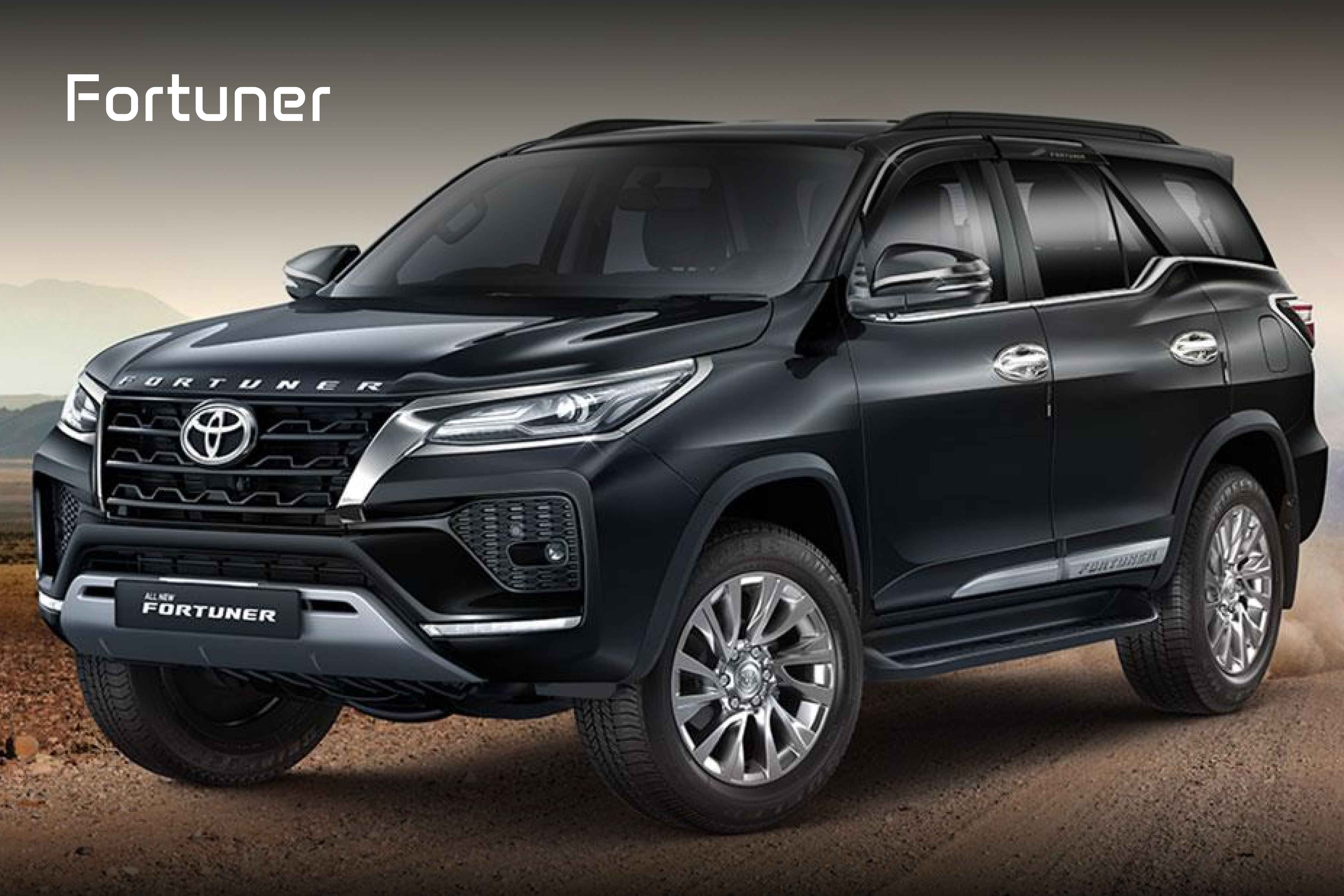 Fortuner car interio