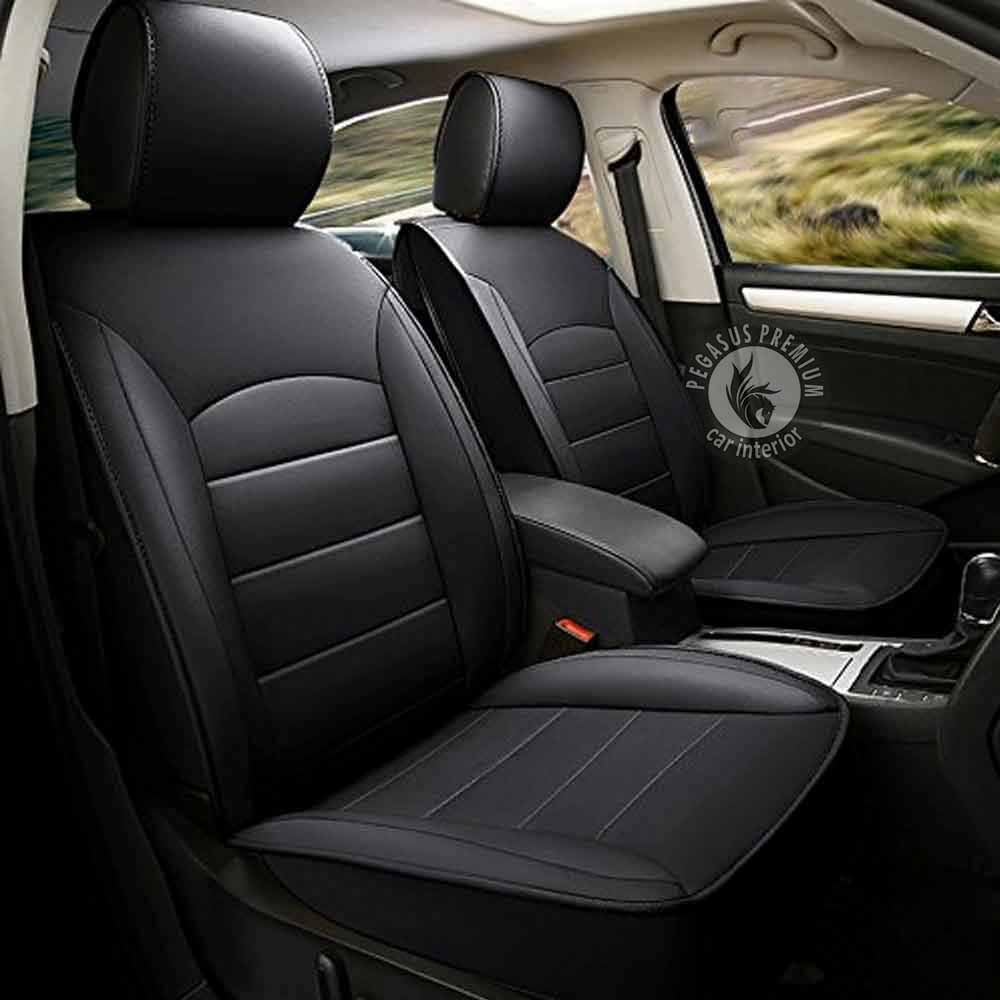 Tata Tiago Seat Cover in Black -Pegasus Premium, Delhi