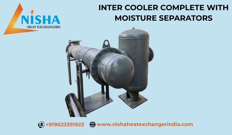 INTER COOLER COMPLETE WITH MOISTURE SEPARATORS image 1
