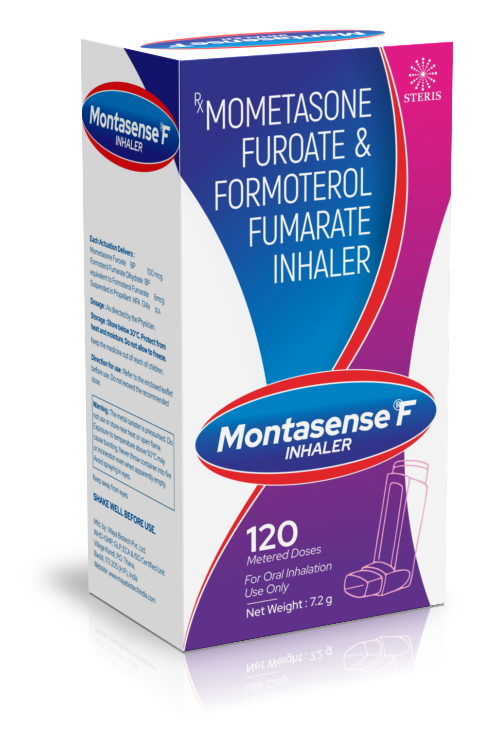 Mometasone Furoate and Formoterol Fumarate Inhaler -Steris Healthcare ...