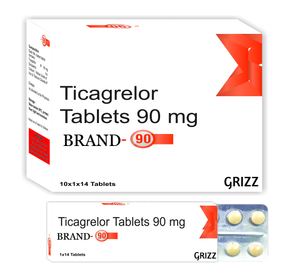 Ticagrelor 90mg tabl