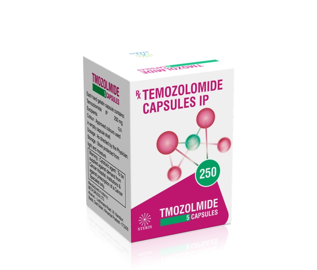Temozolomide 250 mg,