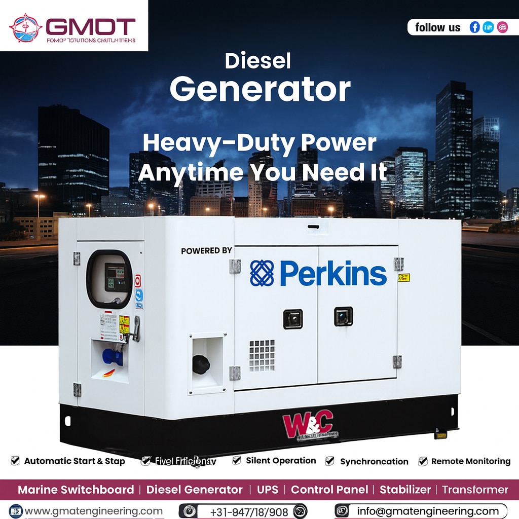⚡ Perkins Diesel Gen