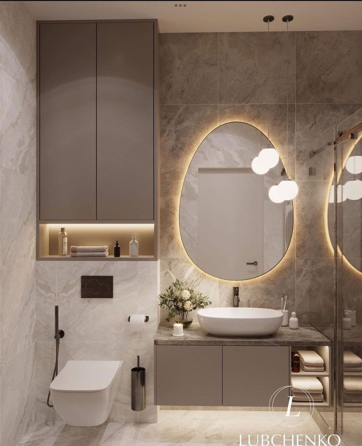 ➤ Smart small bathro