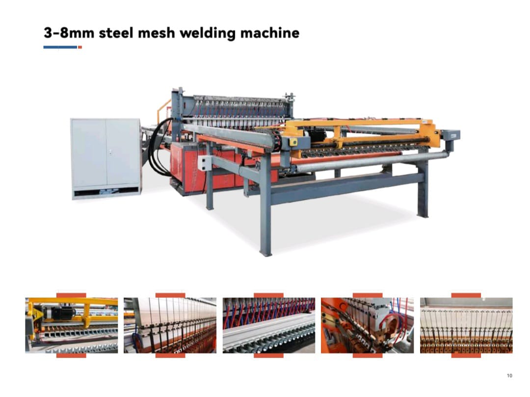 Steel mesh welding m