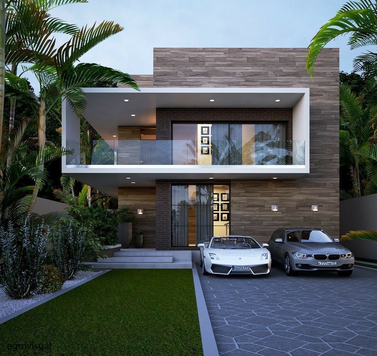 ➤ Contemporary front