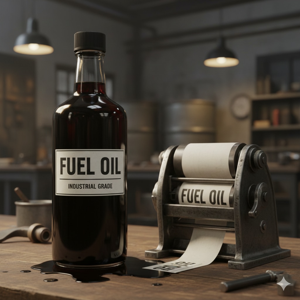 Fuel oil consists of