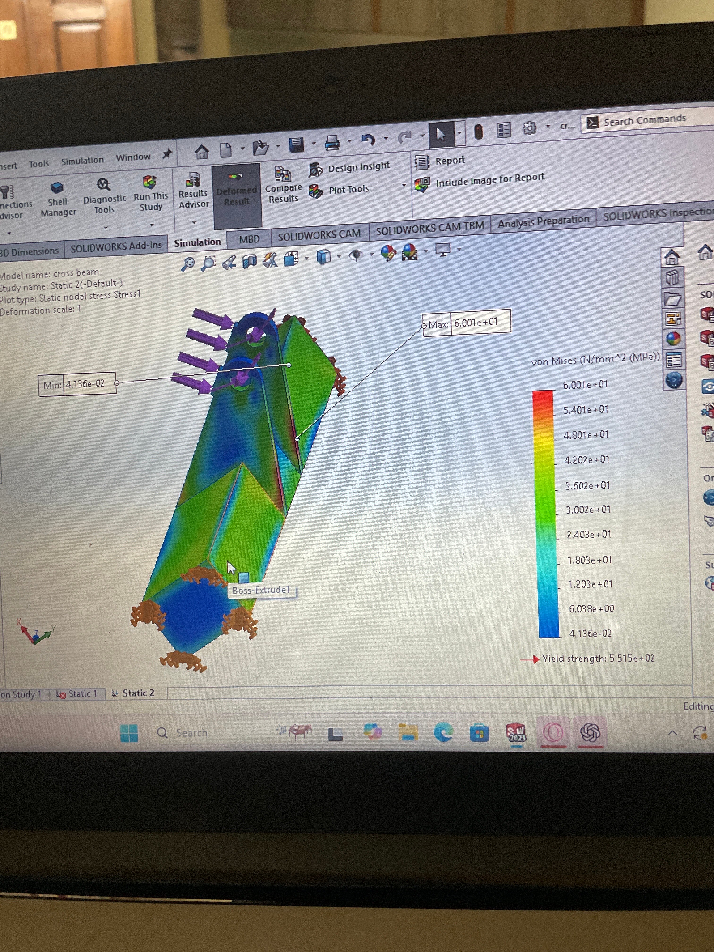 Simulation of the me