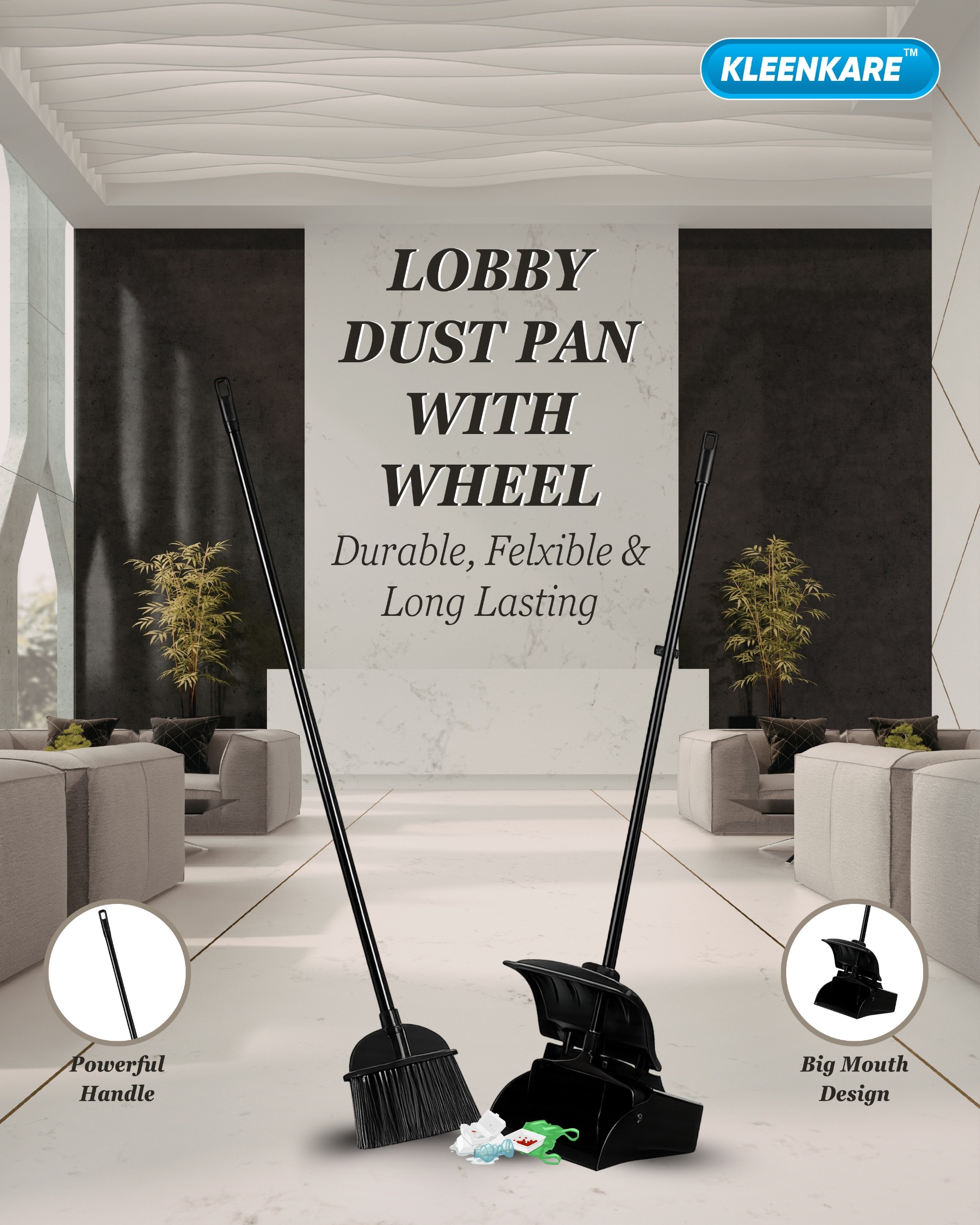 Lobby Dustpan is ver