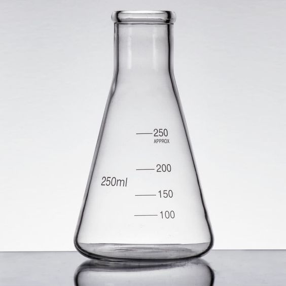 A conical flask is u