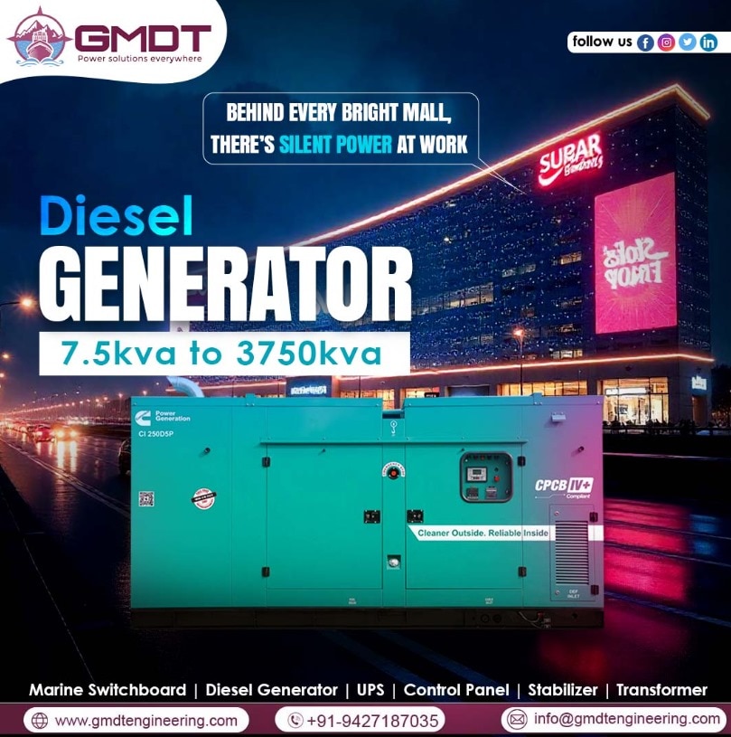 ⚡ Cummins DG Set in