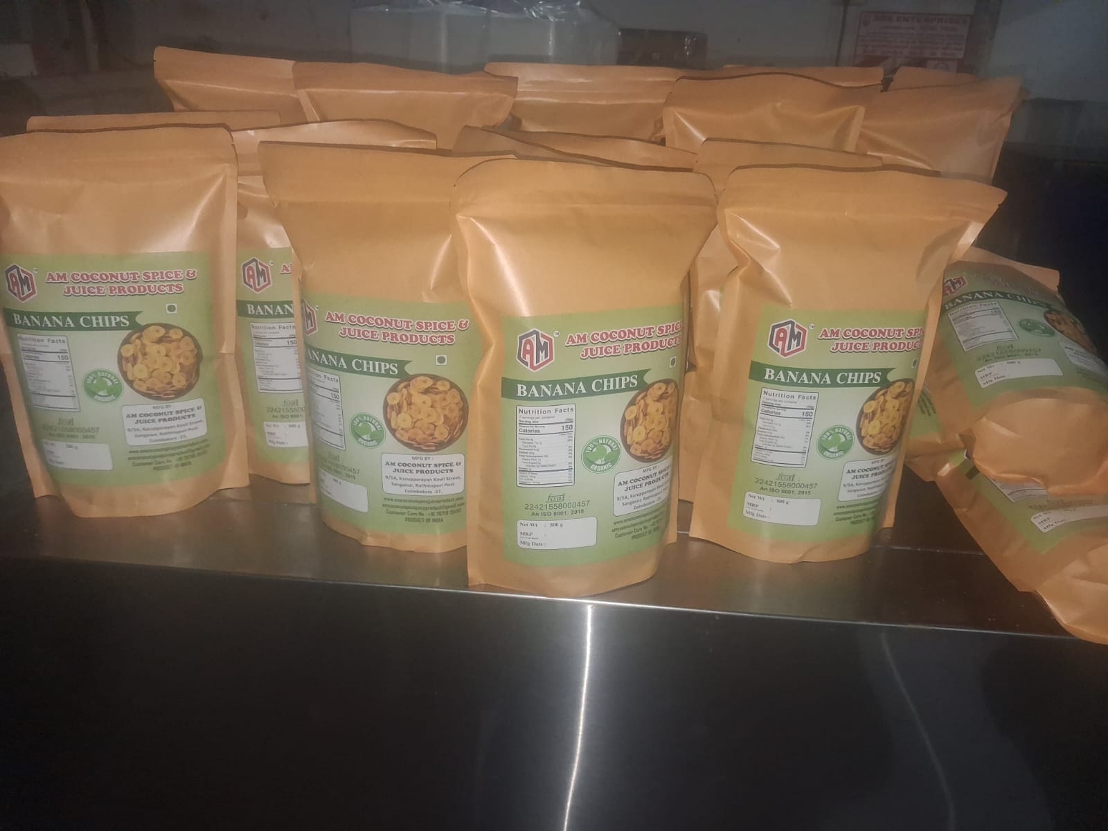 AM Banana Chips are