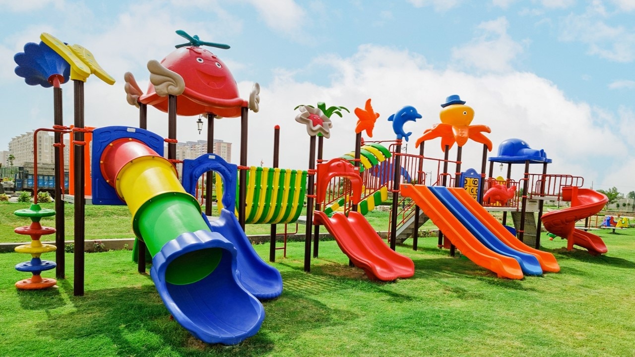 Playground Slides Ma