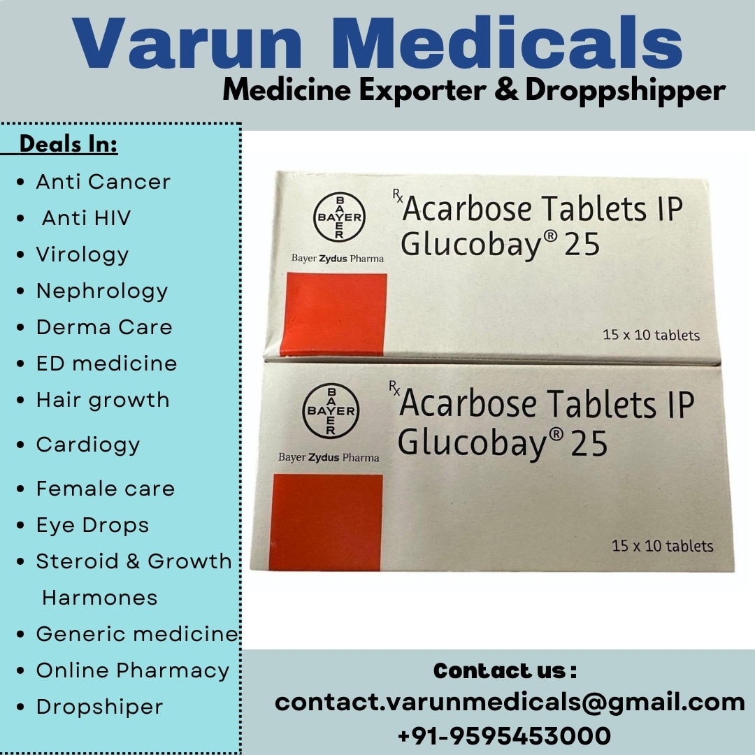 Glucobay 25 Tablet i