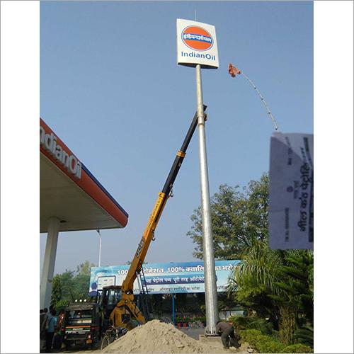 Petrol Pump Pole is 