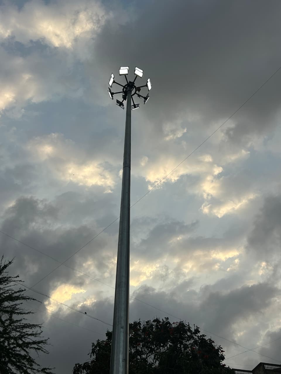 Highmast Pole is man
