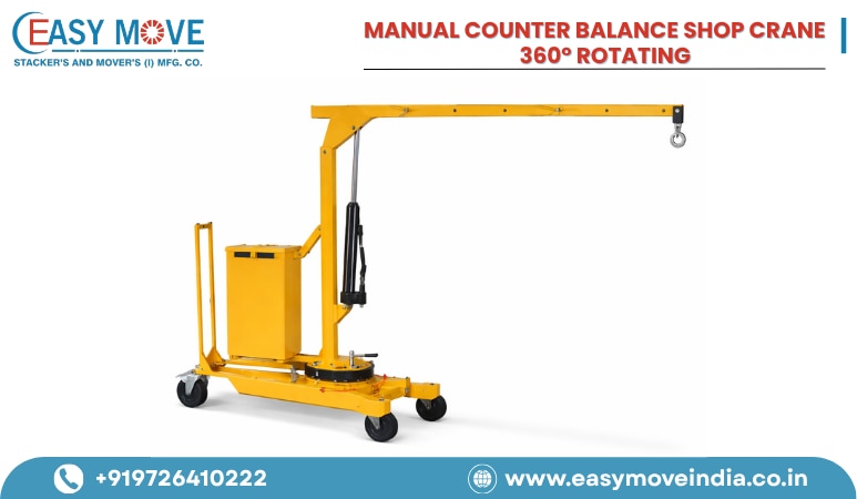 MANUAL COUNTER BALANCE SHOP CRANE ( 360 DEGREE ROTATION) image 1