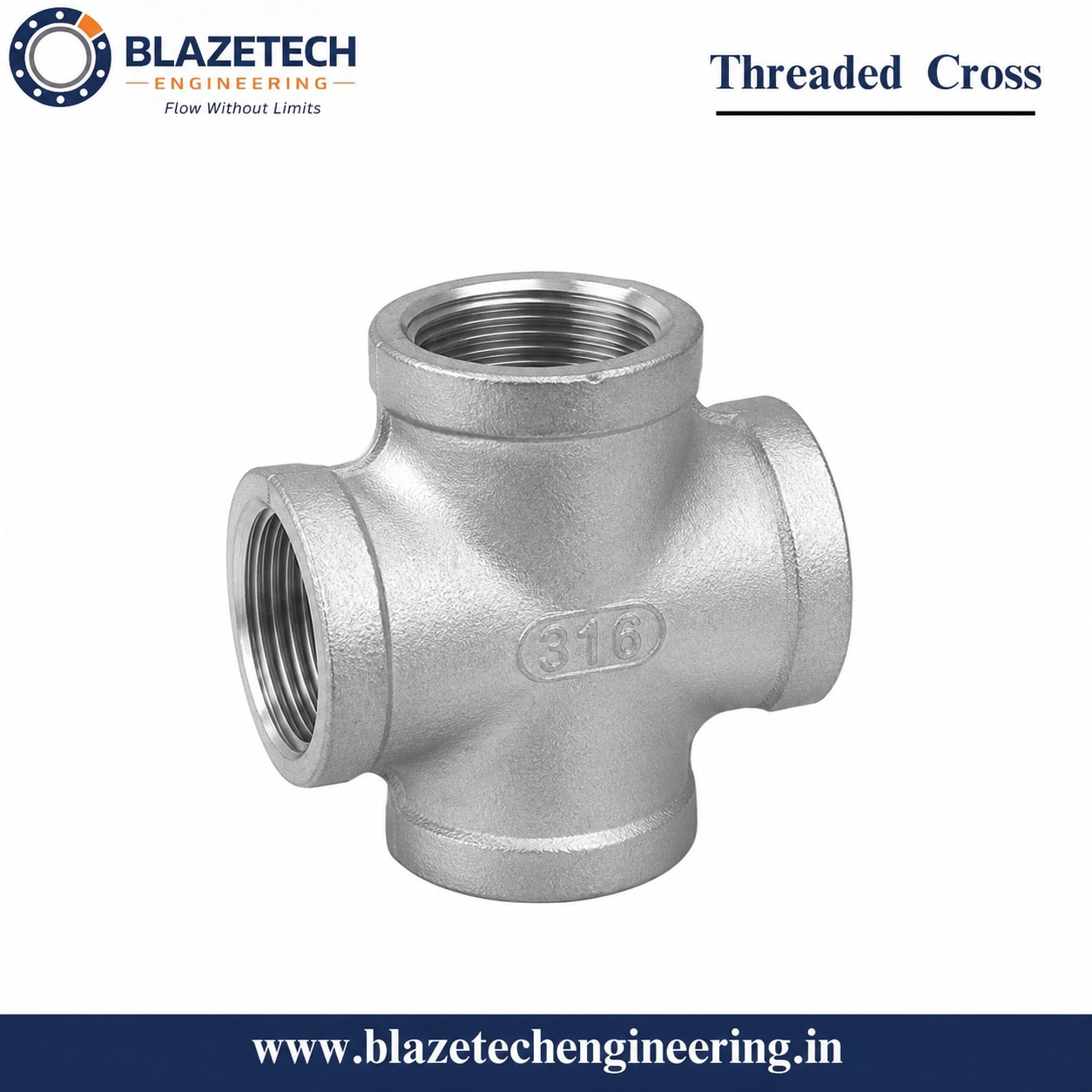 THREADED CROSS image 1