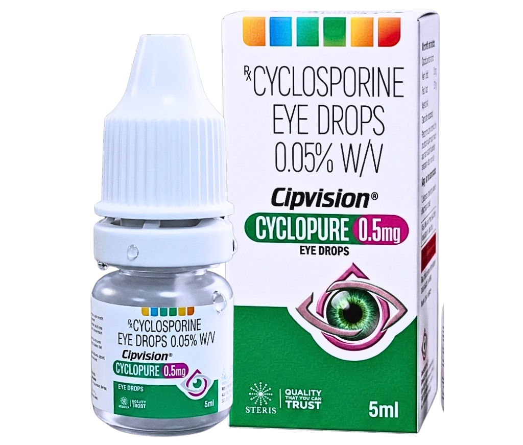 Cyclosporine eye dro