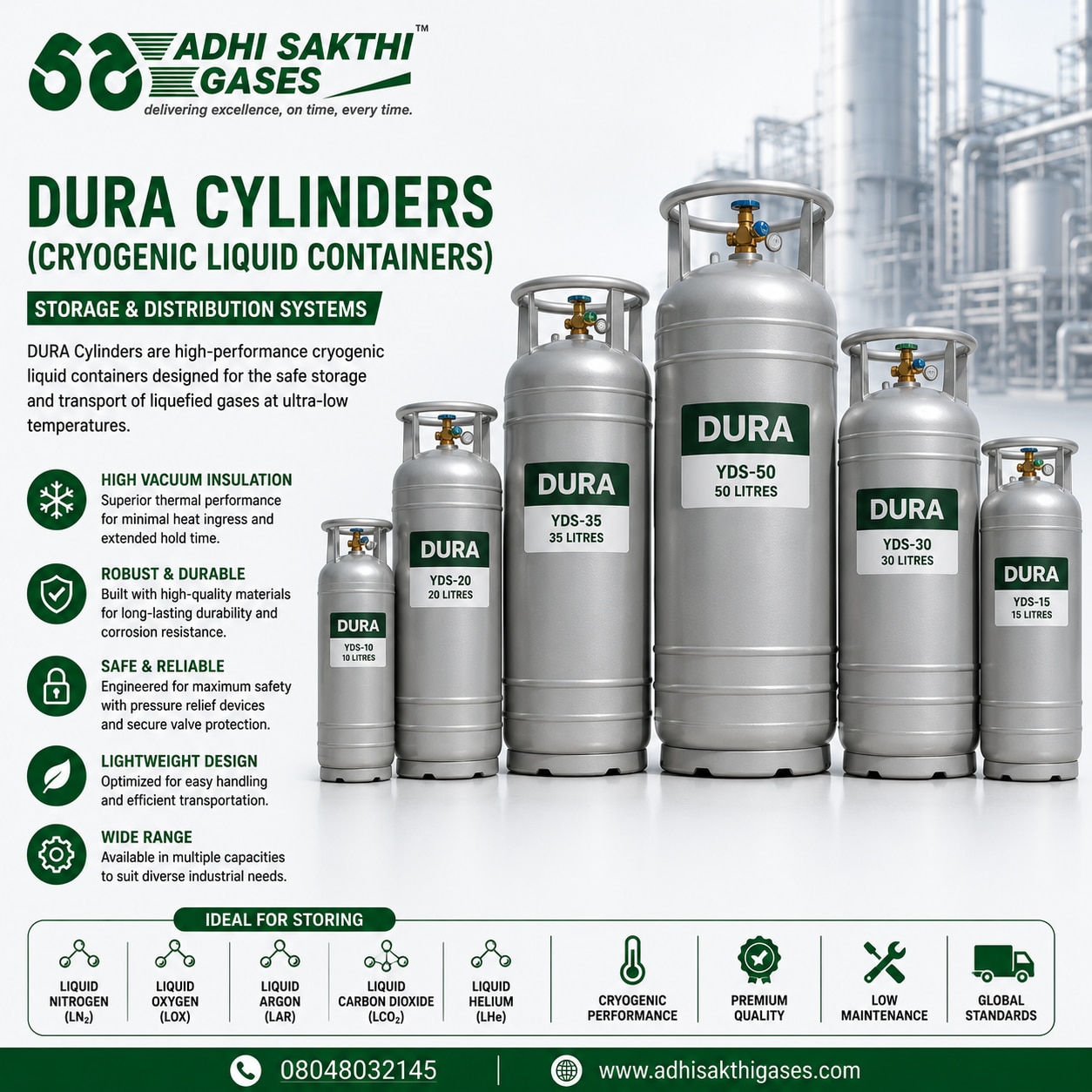 Dura Cylinders (Cryo