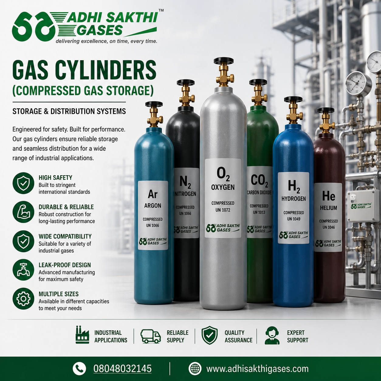Gas Cylinders (Compr