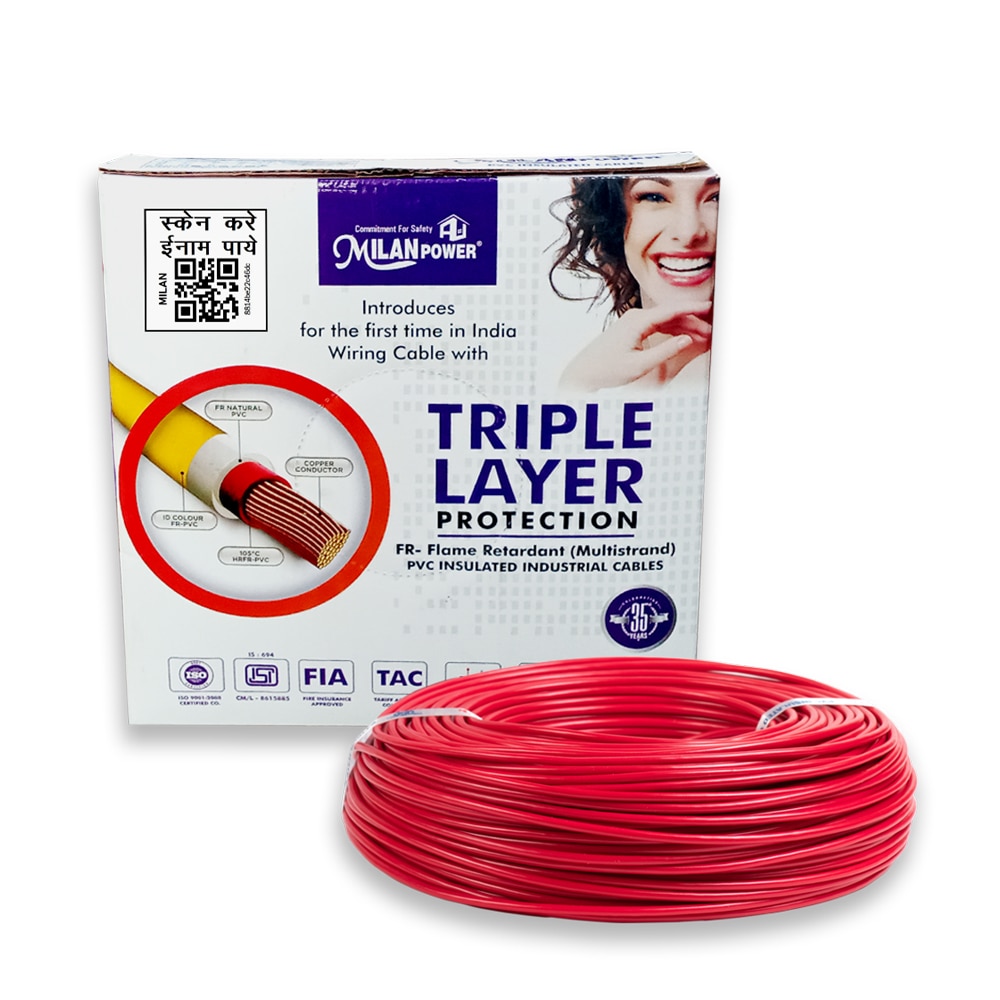 0.75 MM TRIPLE LAYER HOUSE WIRE MANUFACTURER IN JAIPUR RAJASTHAN image 1