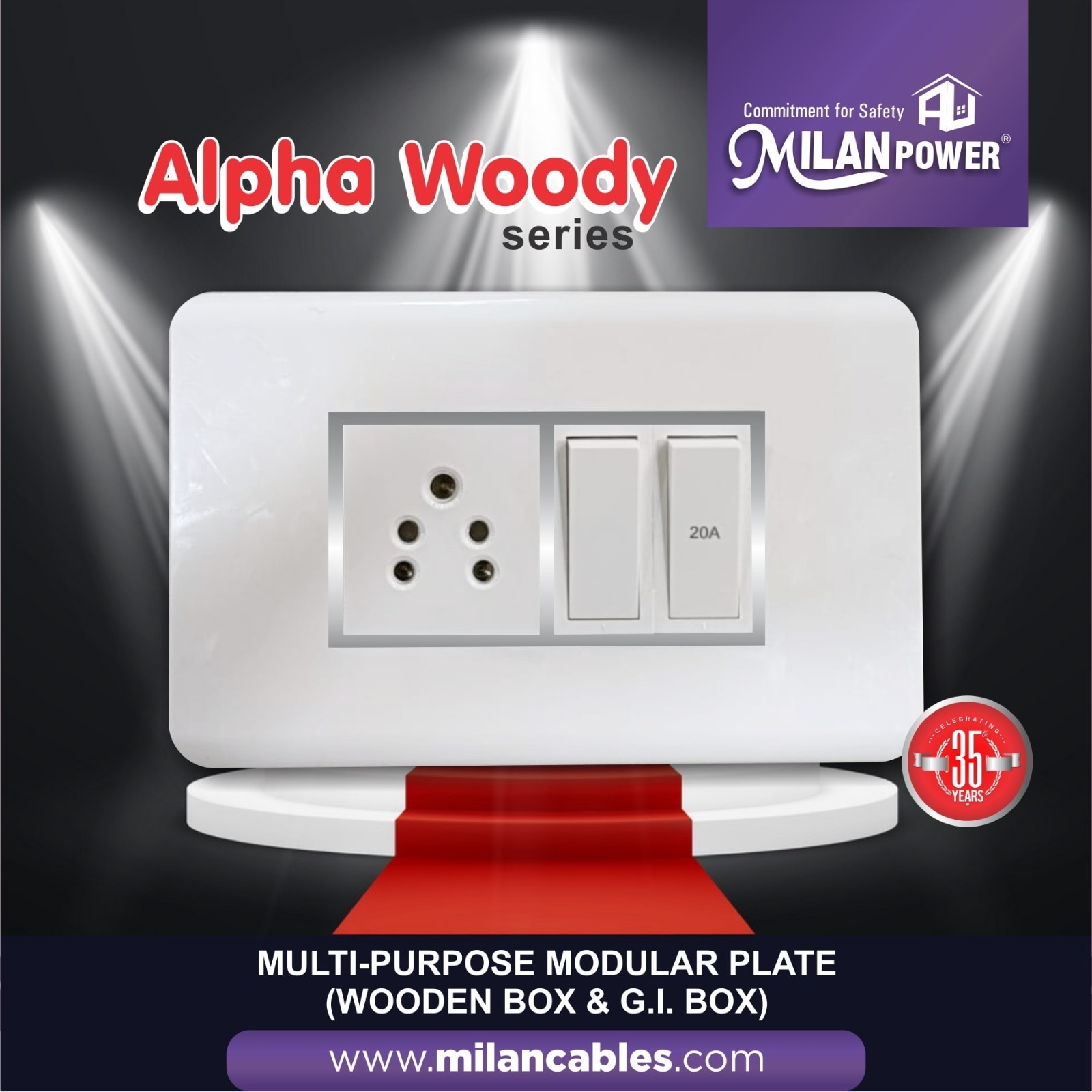 Switch Plates - Explore Modular Switch Board Manufacturer In Jaipur Rajasthan image 1