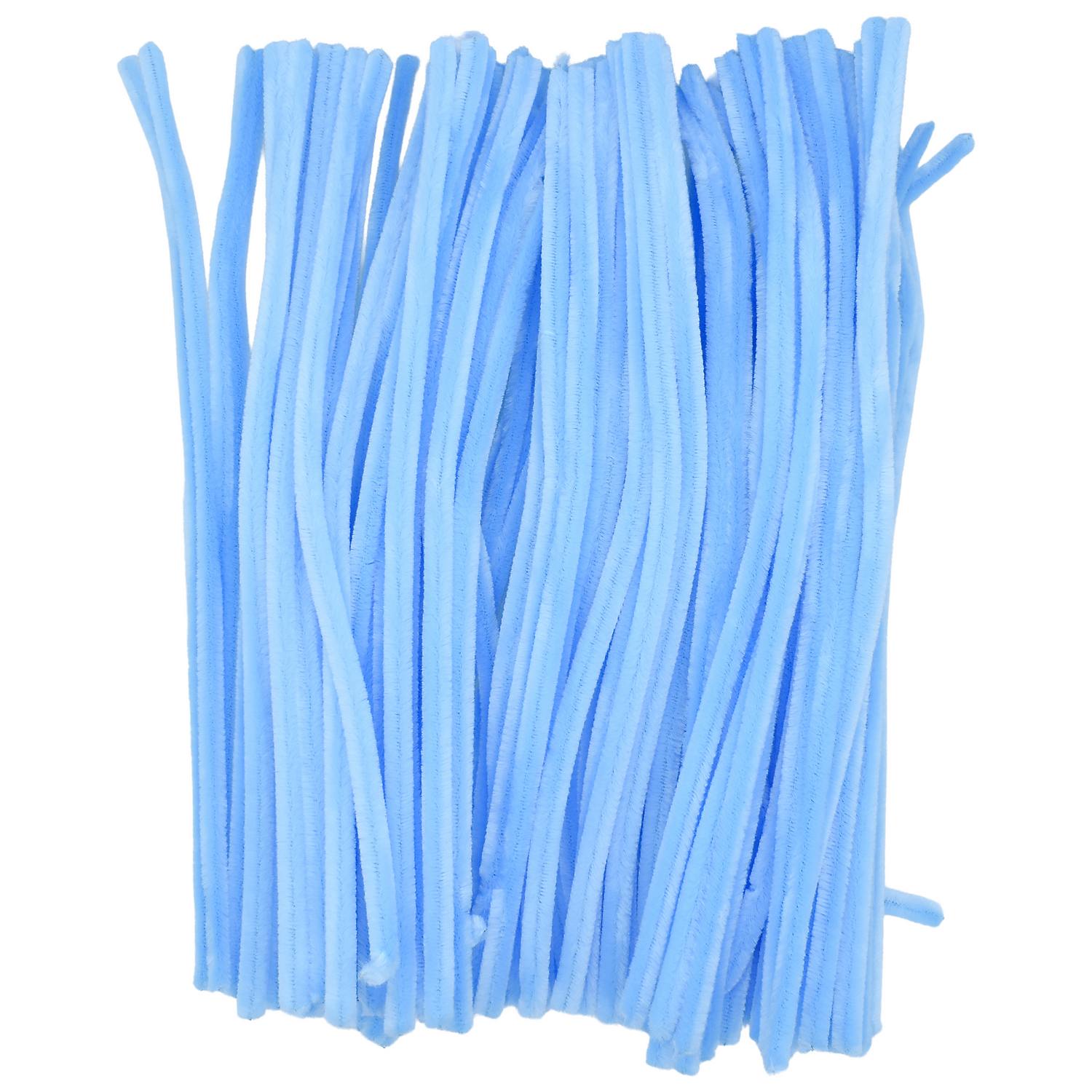 Pipe Cleaner 100pcs 8MM Light Blue image 1