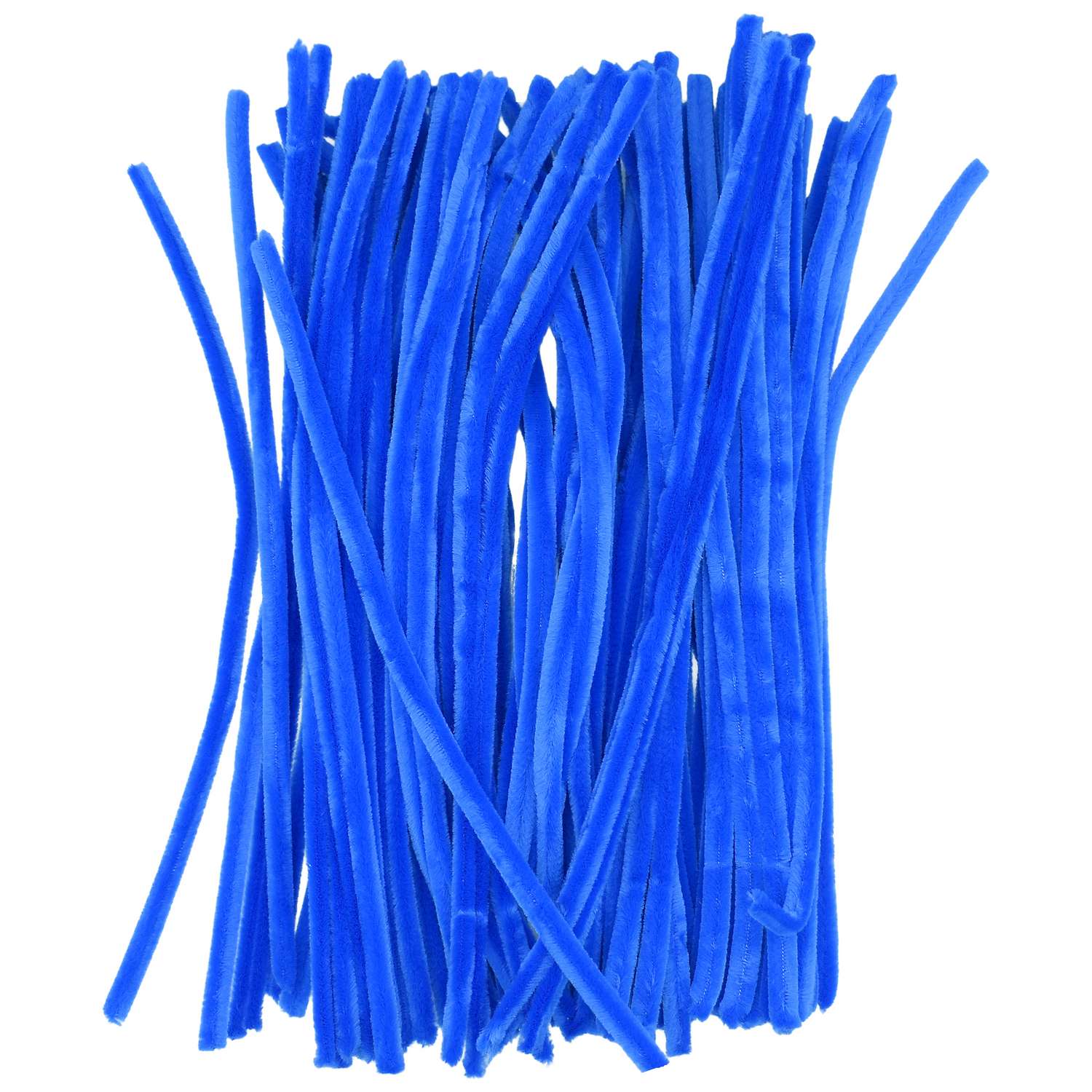 Pipe Cleaner 100pcs 8MM Azure Blue image 1