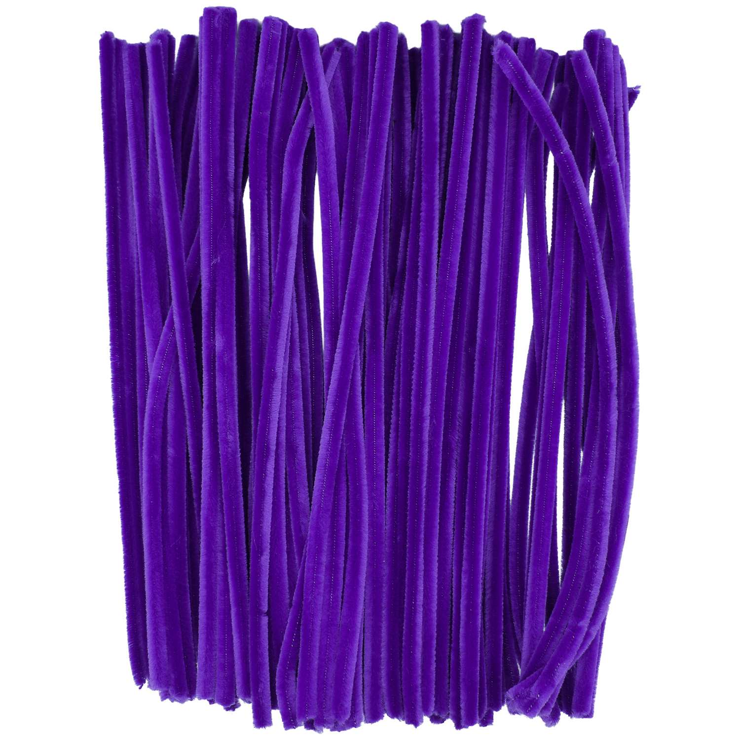 Pipe Cleaner 100pcs 8MM Deep Purple image 1