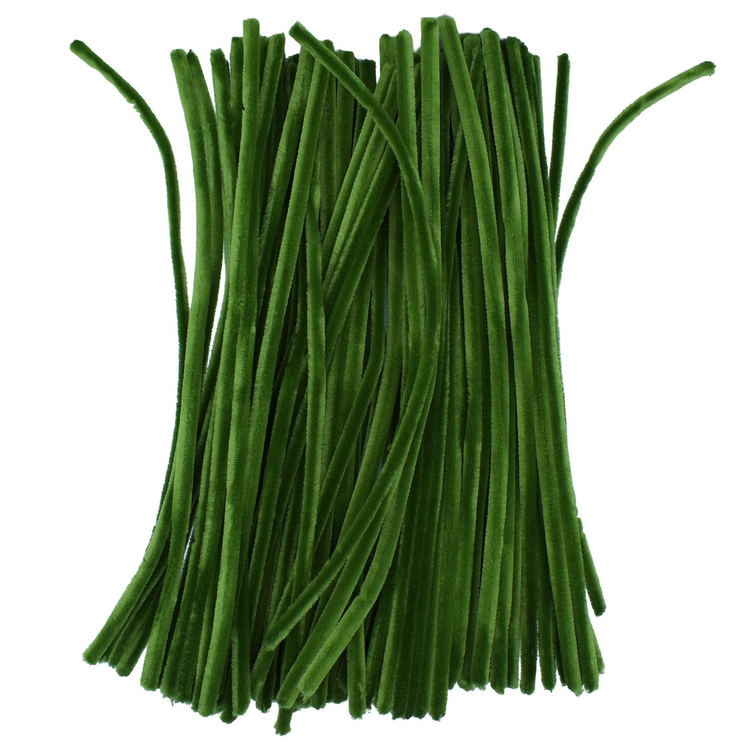 Pipe Cleaner 100pcs 8MM Forest Green image 1