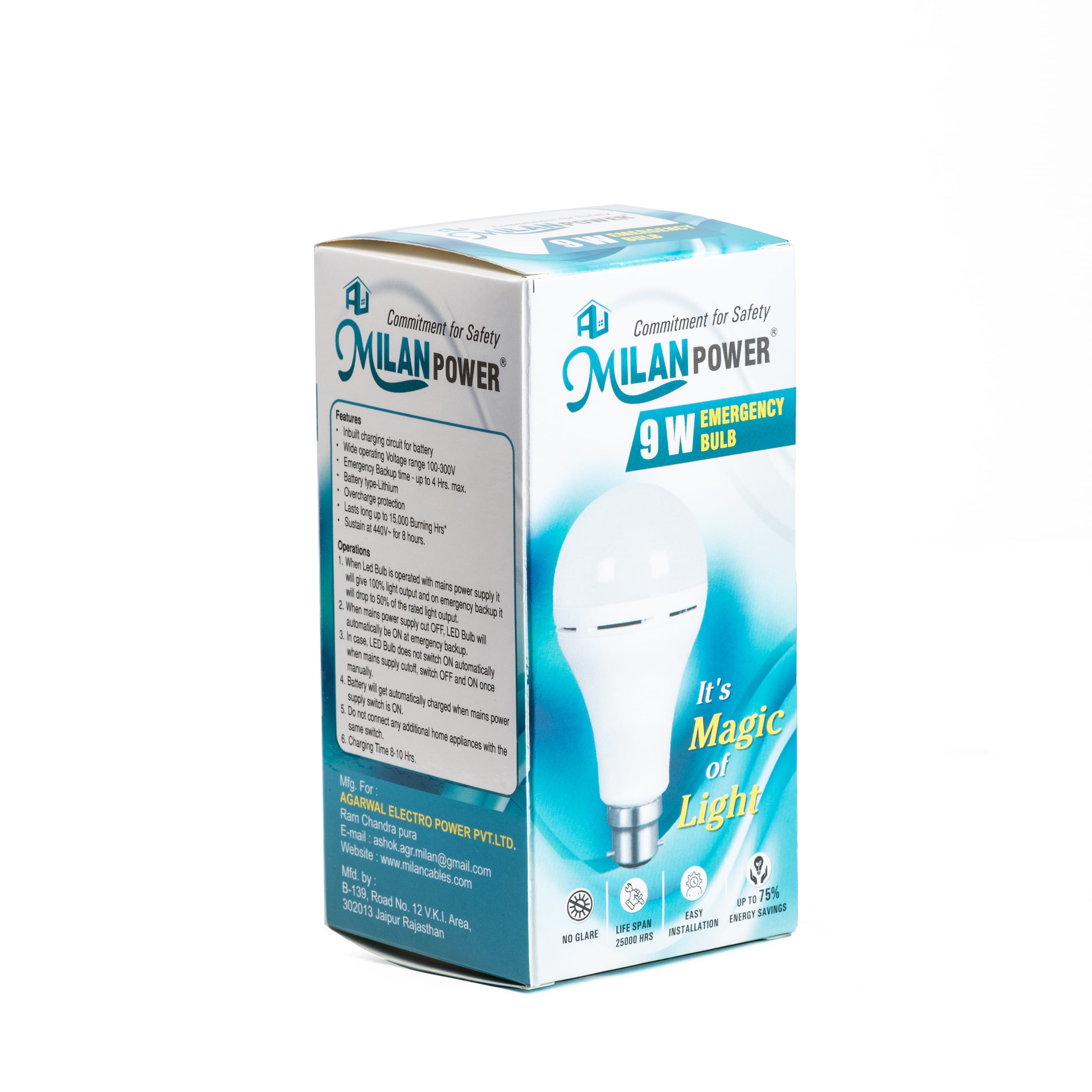 Best Rechargeable Emergency LED Bulb Wholesaler in Jaipur image 1
