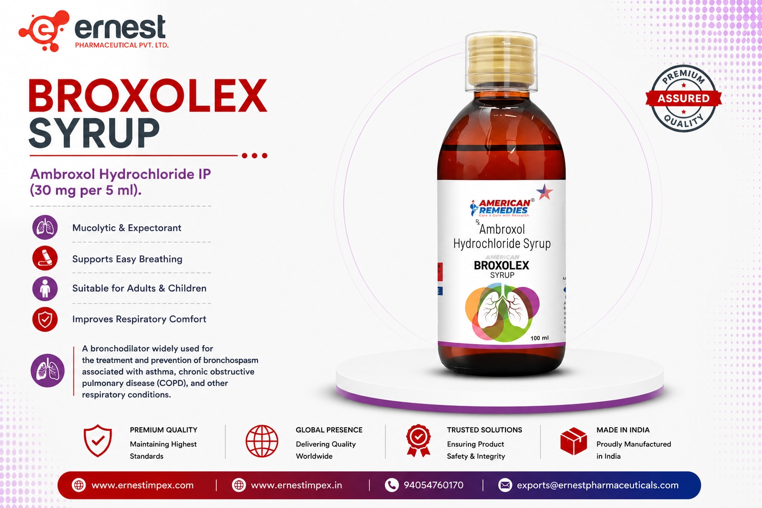 Broxolex Syrup – Amb