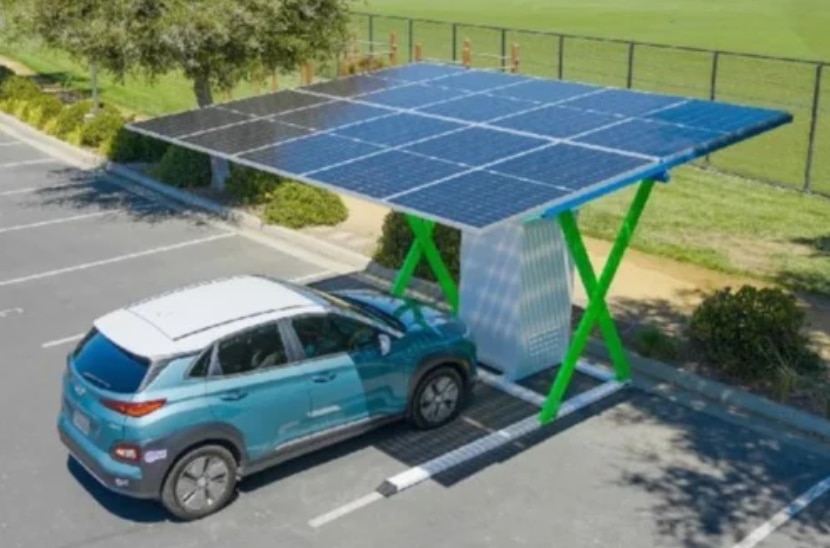 Solar EV Charging St