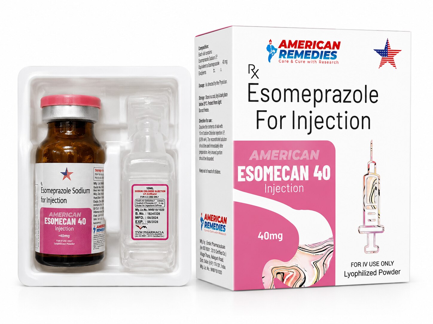 Esomecan 40 Injectio