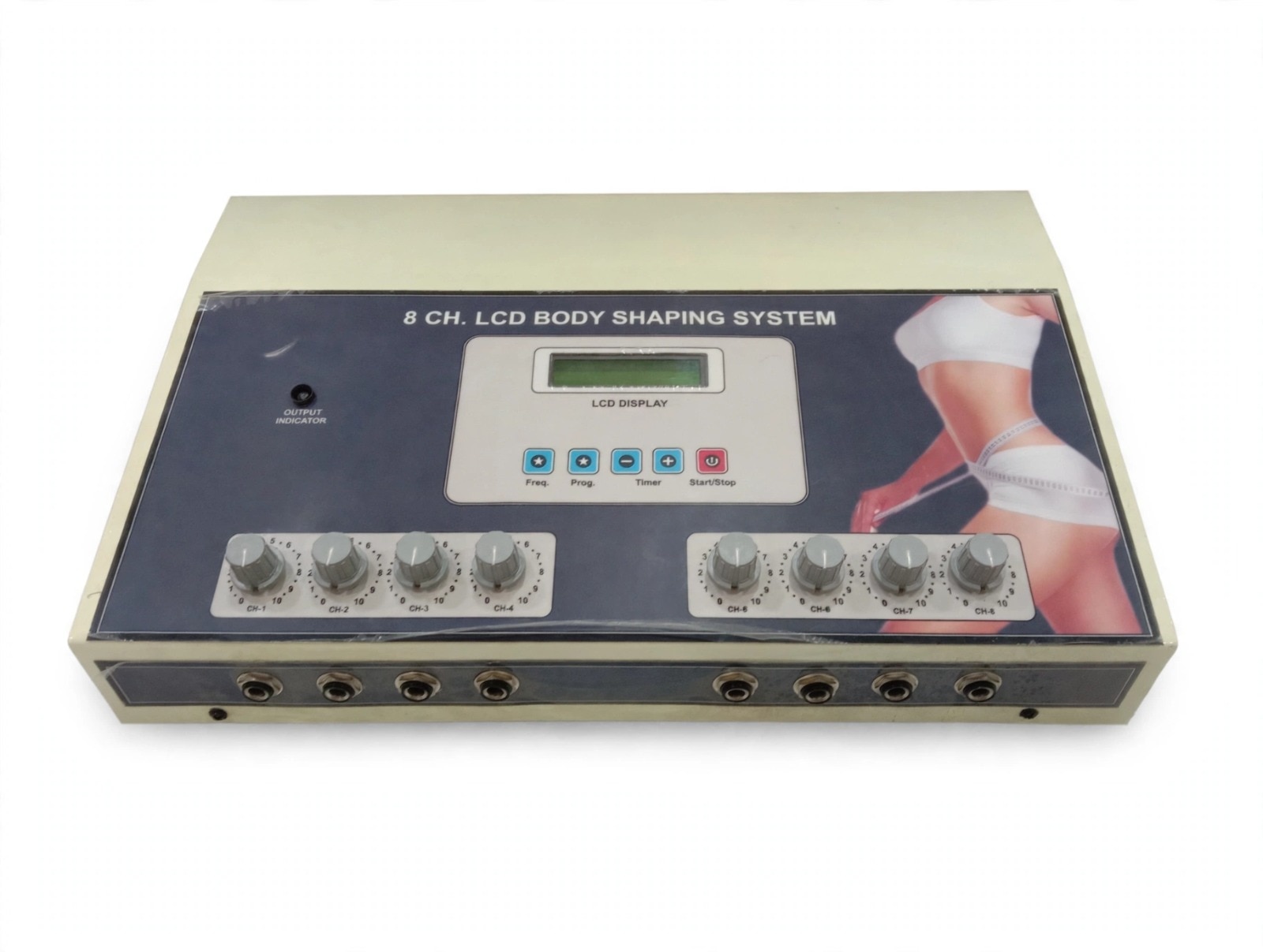 8 Channel Slimmer Machine | Body Toning & Electrical Muscle Stimulation Equipment image 1