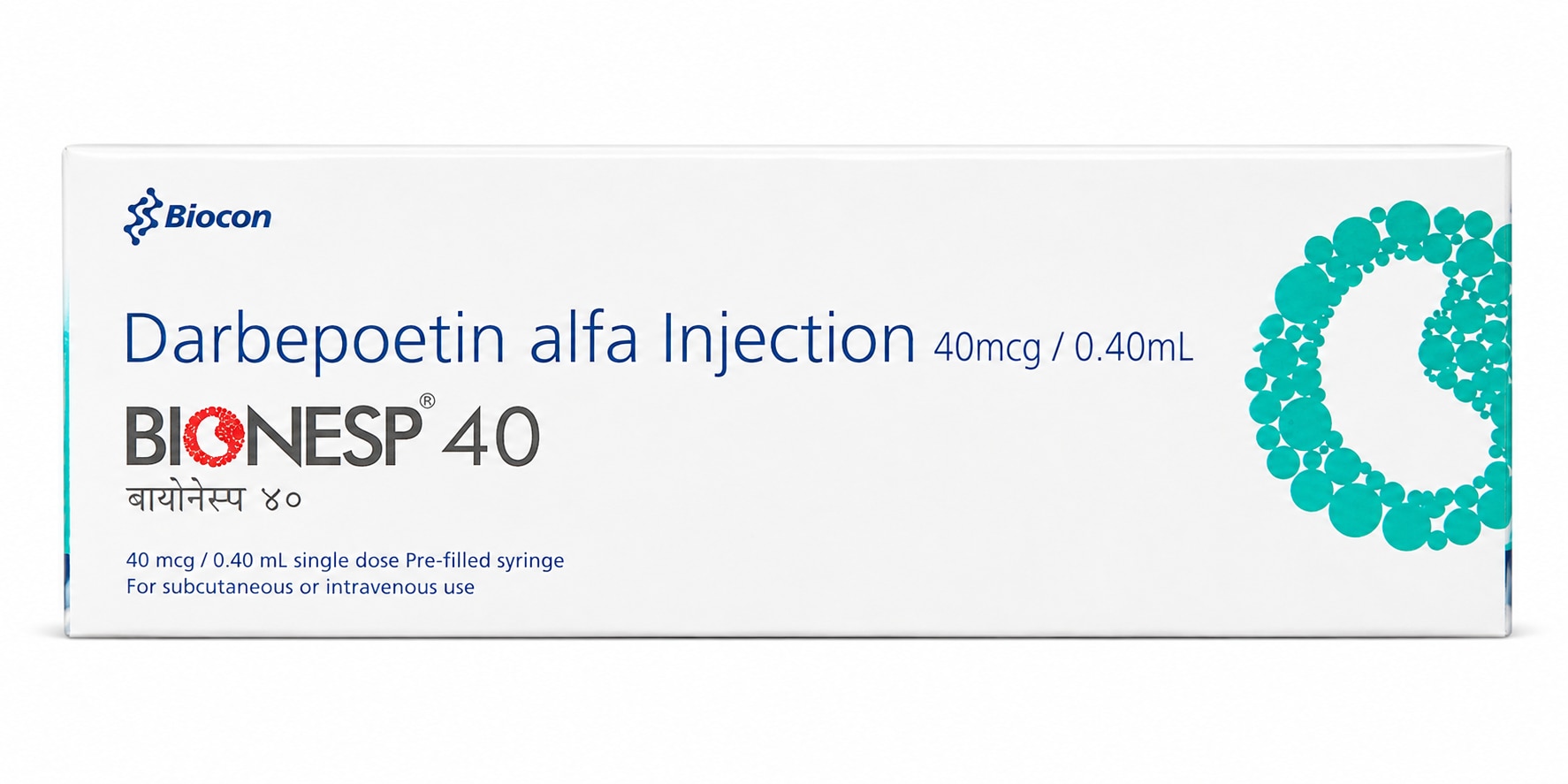 Bionesp 40 mcg Injec