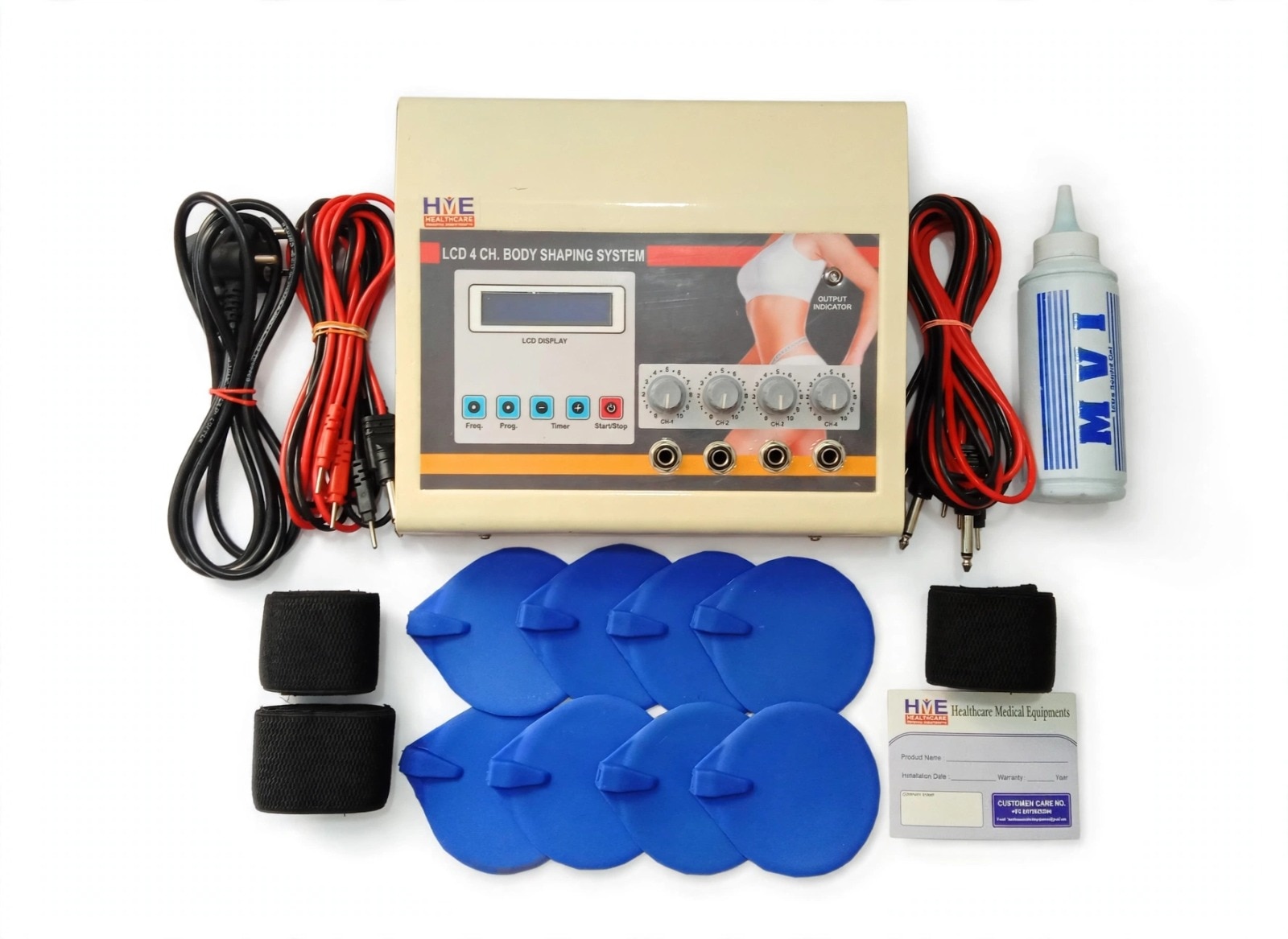 4 Channel Slimmer Machine for Weight Loss Fat Removal Body Slimming Machine image 1