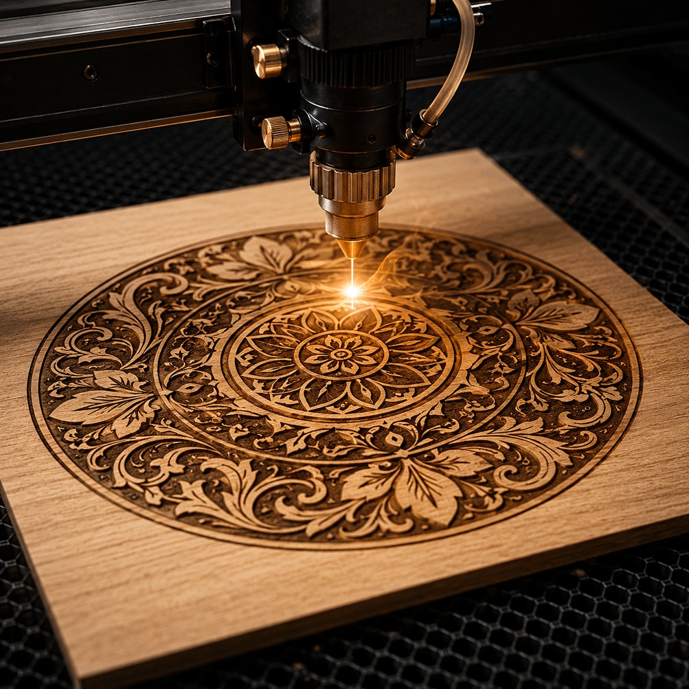CNC Laser Engraving