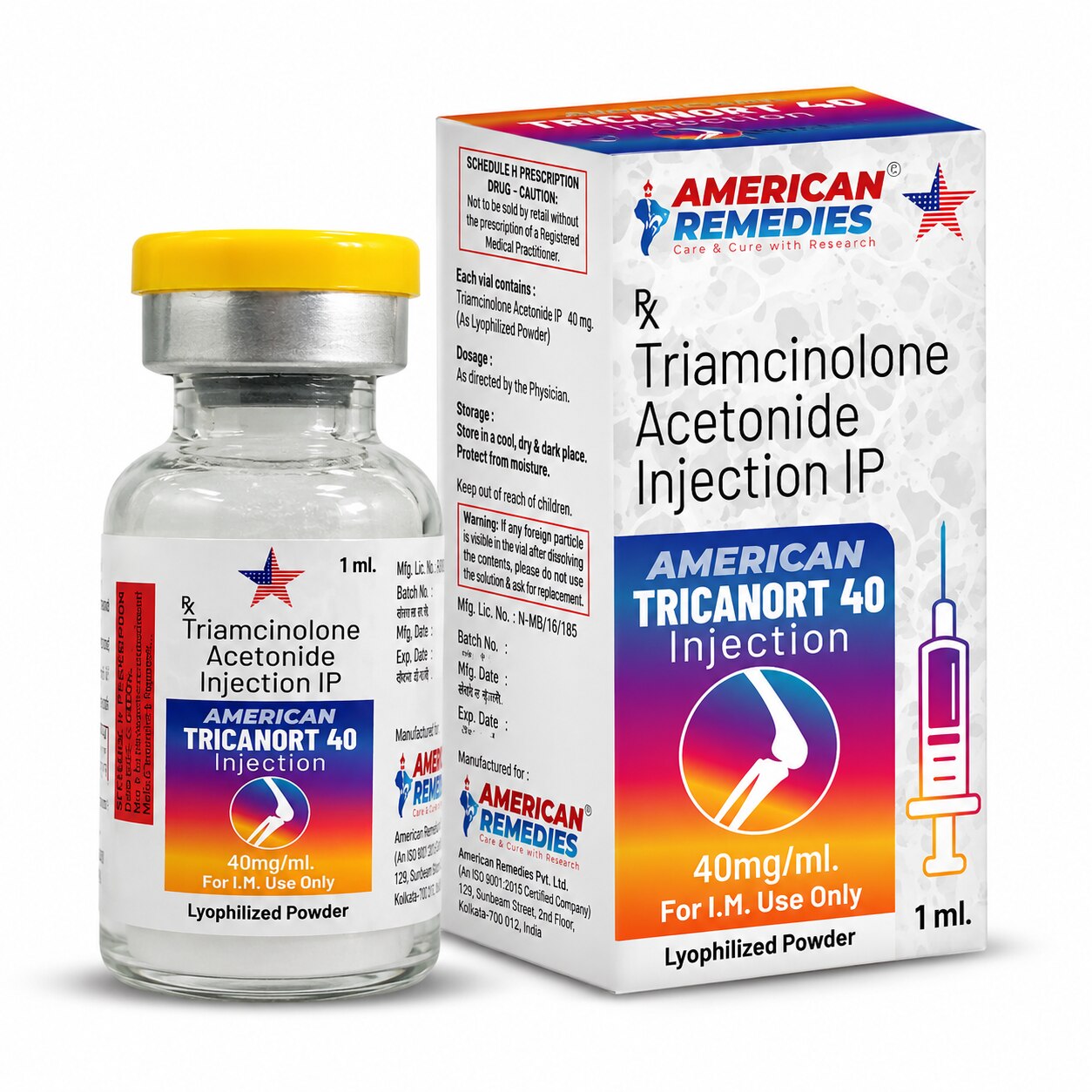 Tricanort 40 injecti