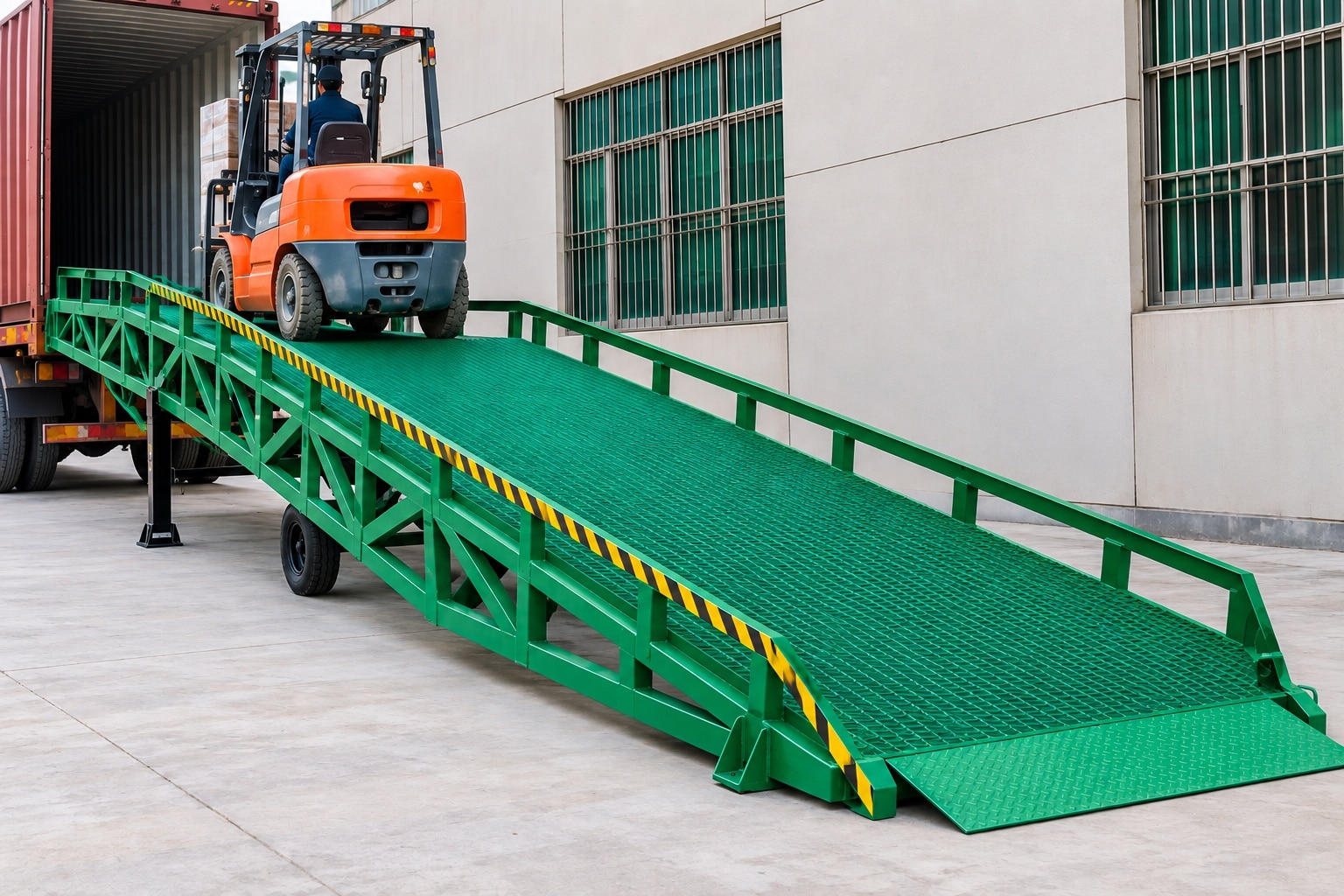 Portable Container Ramp