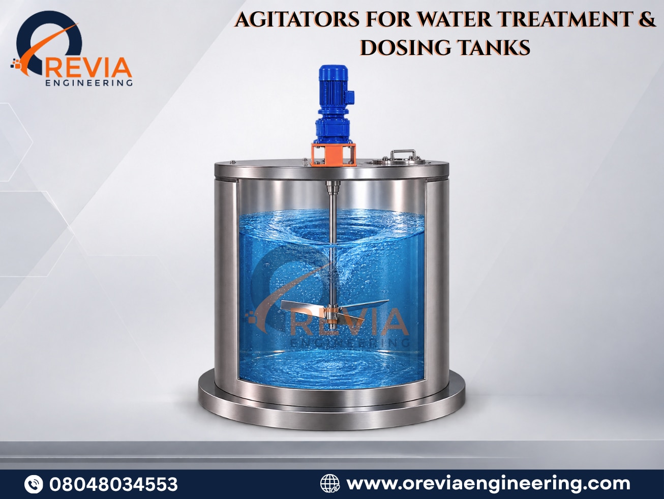 AGITATORS FOR WATER TREATMENT & DOSING TANKS image 1